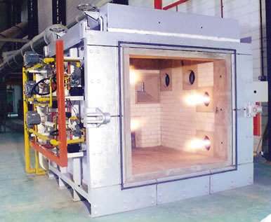 耐火性特征指示式试验炉,大尺寸水平耐火性试验炉